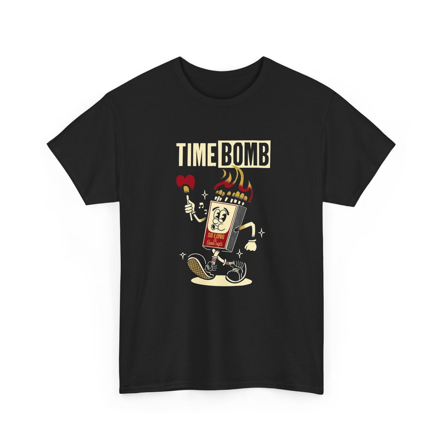 Ticking Time Bomb Graphic T Shirt Heavy Cotton Tee