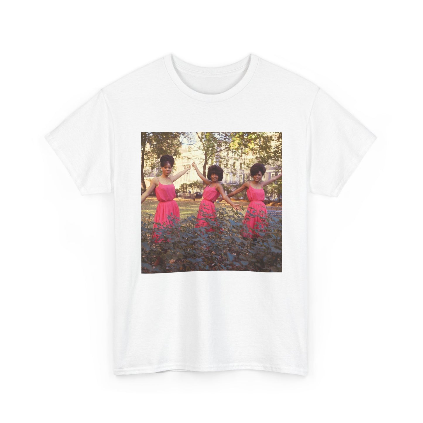 The Supremes Tshirt Vintage Diana Ross Retro Poster Unisex Heavy Cotton Tee 70s