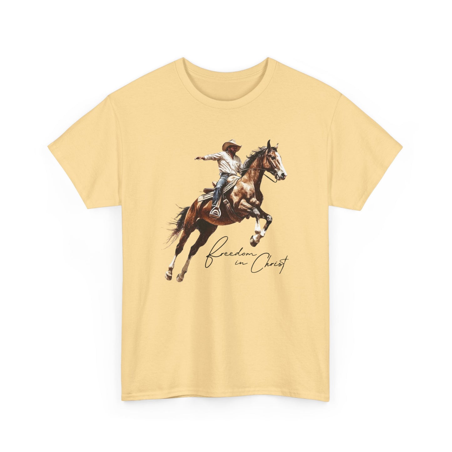 Freedom In Christ Graphic T Shirt ADULT NEW