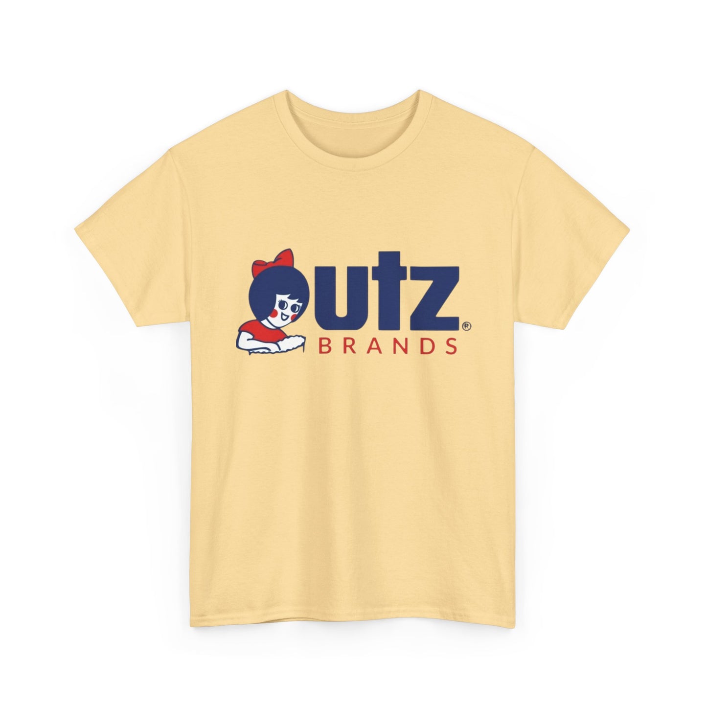 UTZ Snacks Chips Retro Graphic T Shirt Unisex Heavy Cotton Tee Gift Vintage