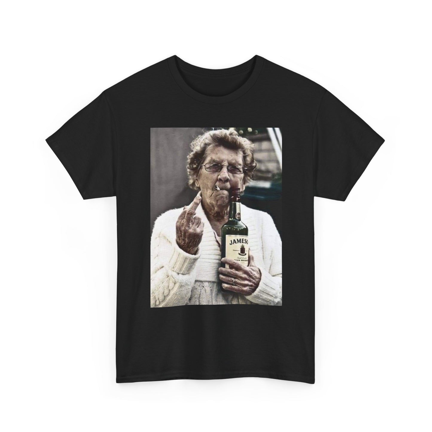 Funny grandma Jameson Whiskey Graphic T Shirt Unisex Heavy Cotton Tee