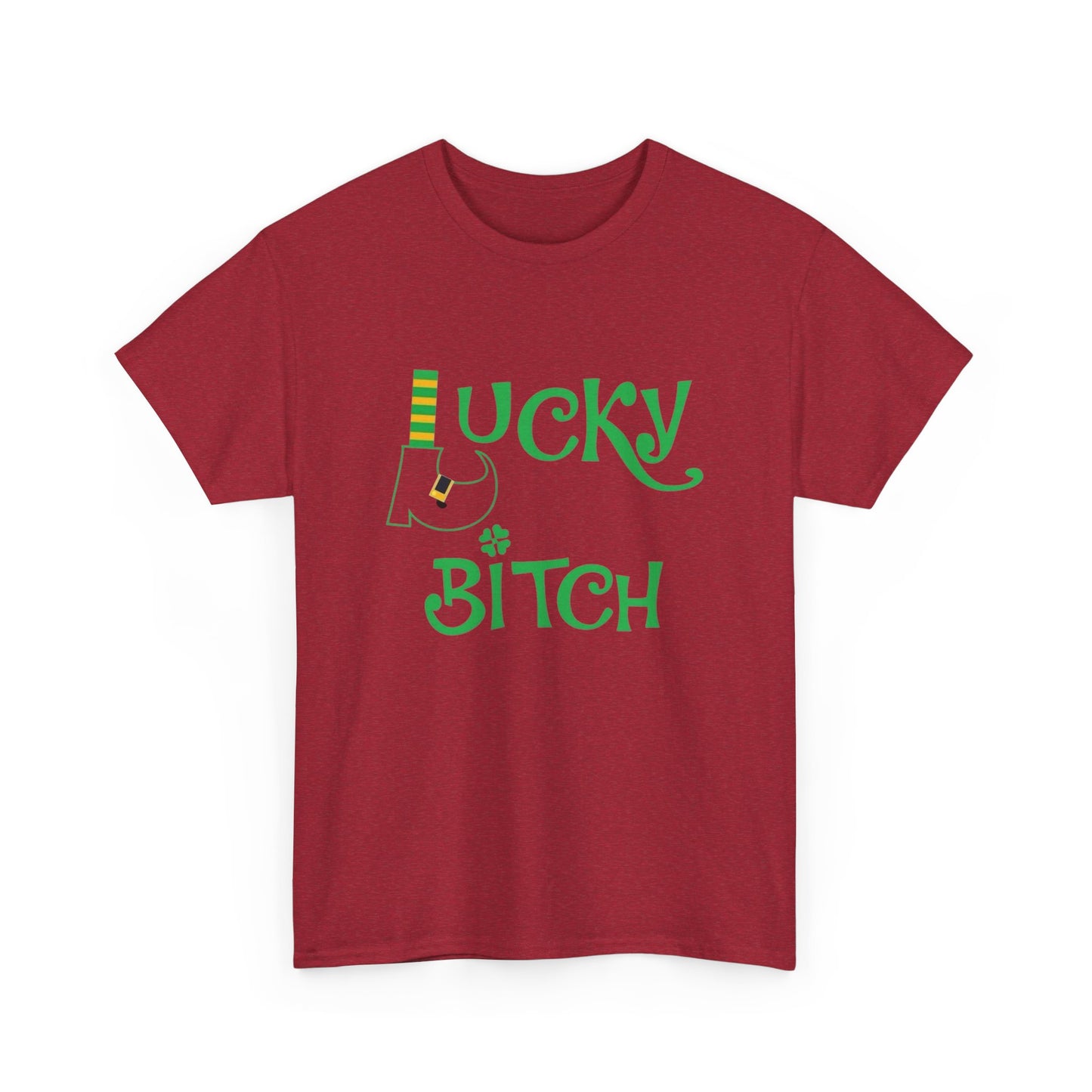 Lucky St Paddys Day Graphic T Shirt NEW Unisex Heavy Cotton Tee