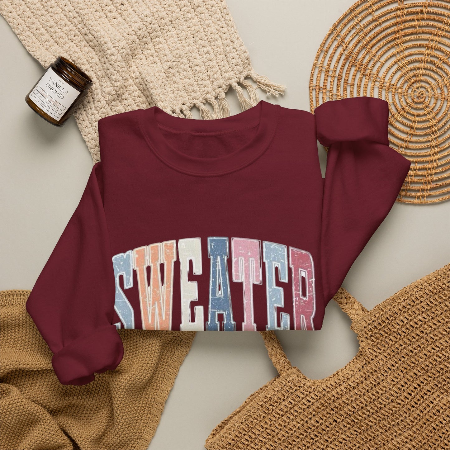 Sweater Weather Graphic Sweater NEW Unisex Heavy Blend™ Crewneck Sweatshirt