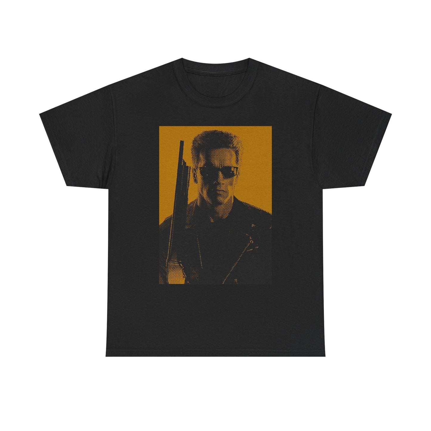 Terminator Graphic T Shirt Arnold Retro Movie Poster Unisex Heavy Cotton Tee