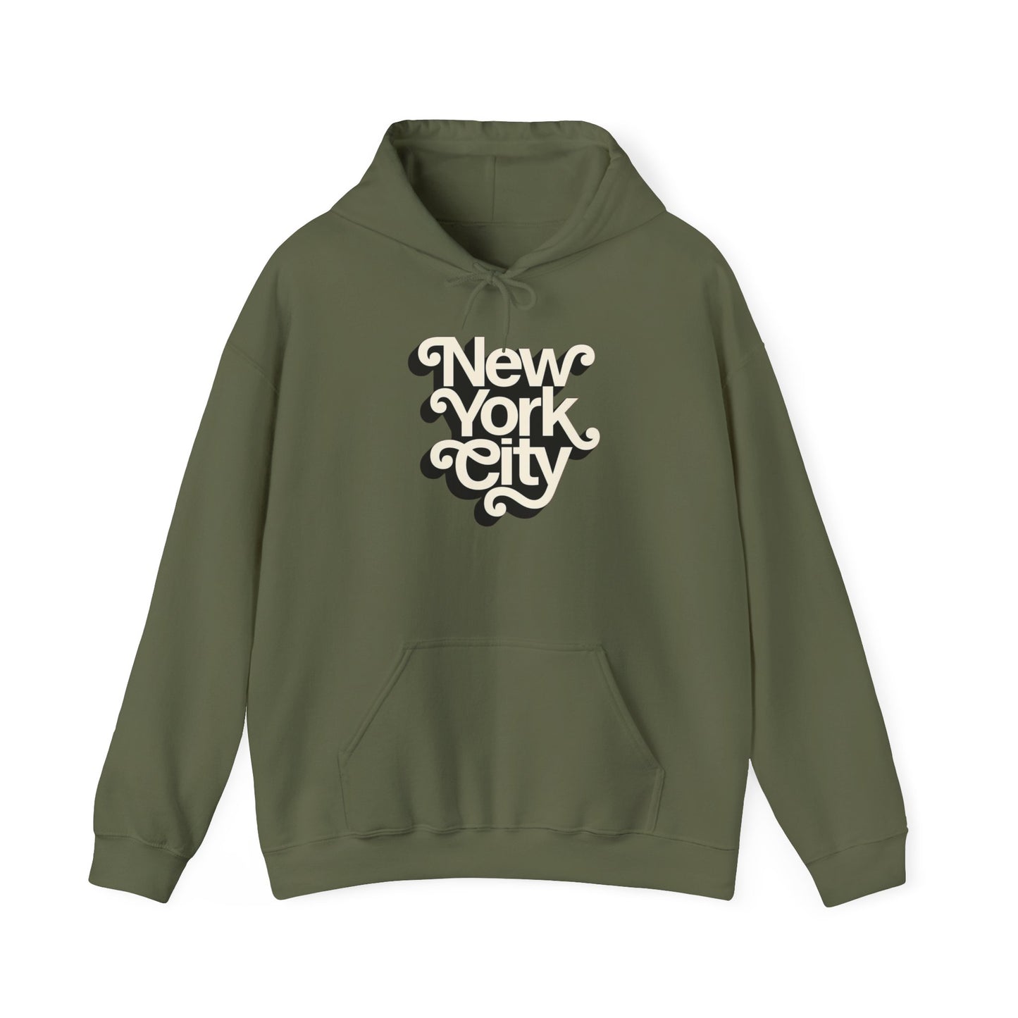 New York City Graphic Hoodie Unisex Heavy Blend™ Hooded Sweatshirt