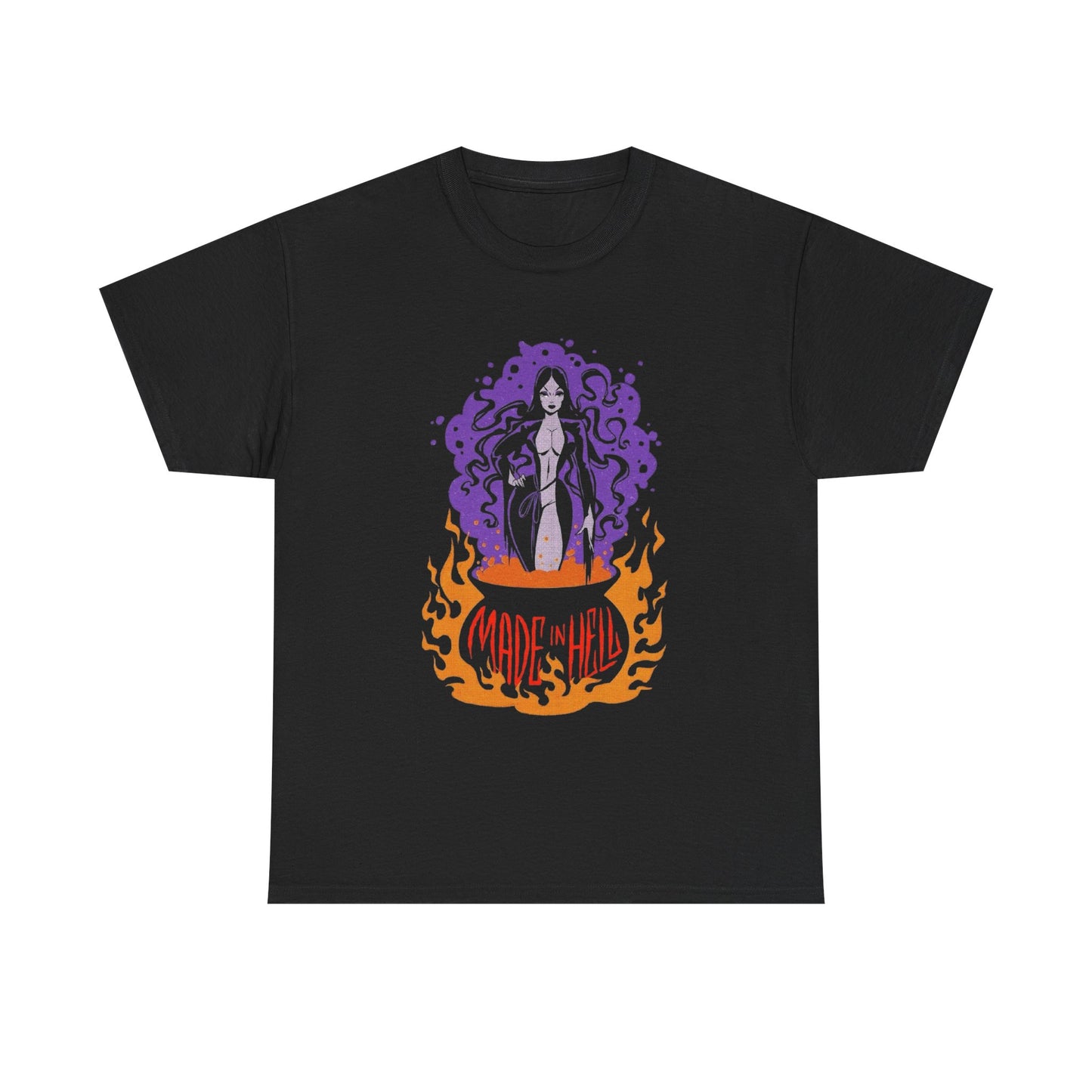 Made In Hell Graphic T Shirt NEW ADULT TEE VINTAGE