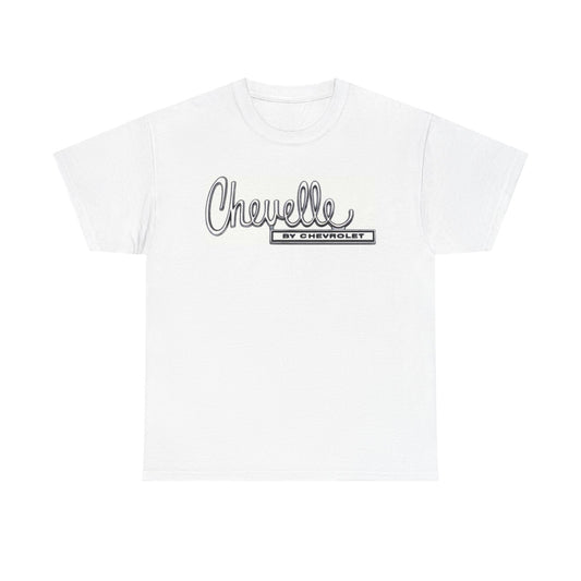 Chevelle Graphic T Shirt Vintage Muscle Car Emblem Unisex Heavy Cotton Tee