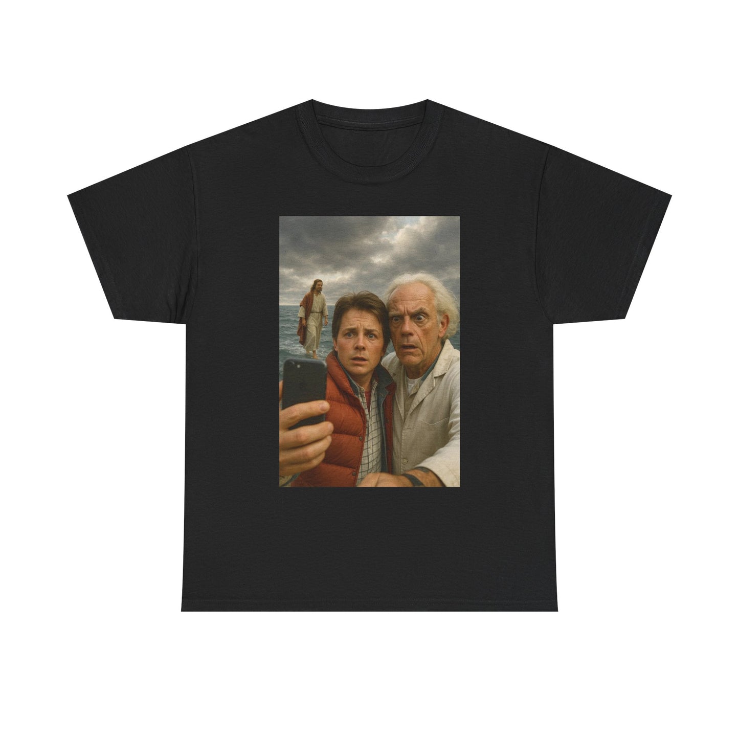 Back To The Future Funny Graphic T Shirt Unisex Heavy Cotton Tee Gift New