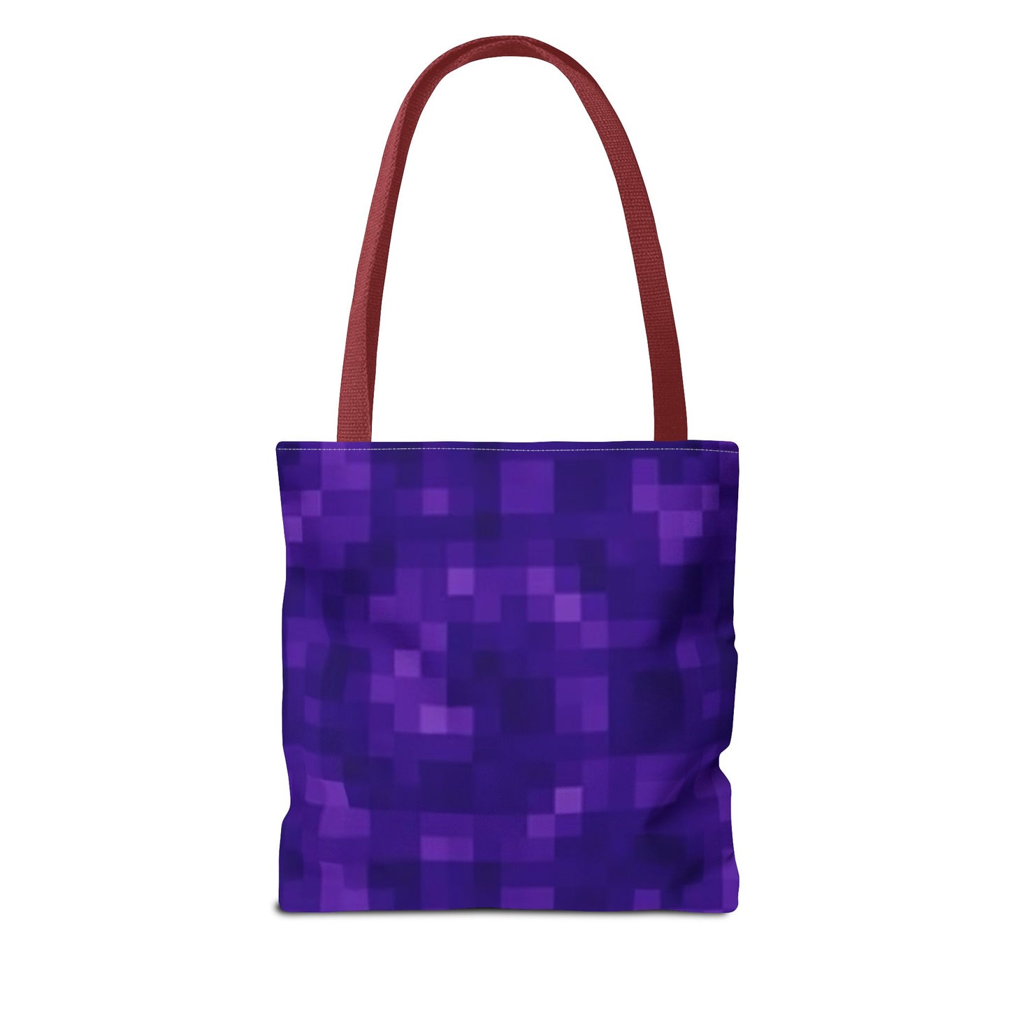 90s Pixelated Purple Multi Color BRAND NEW MODERN Tote Bag (AOP)