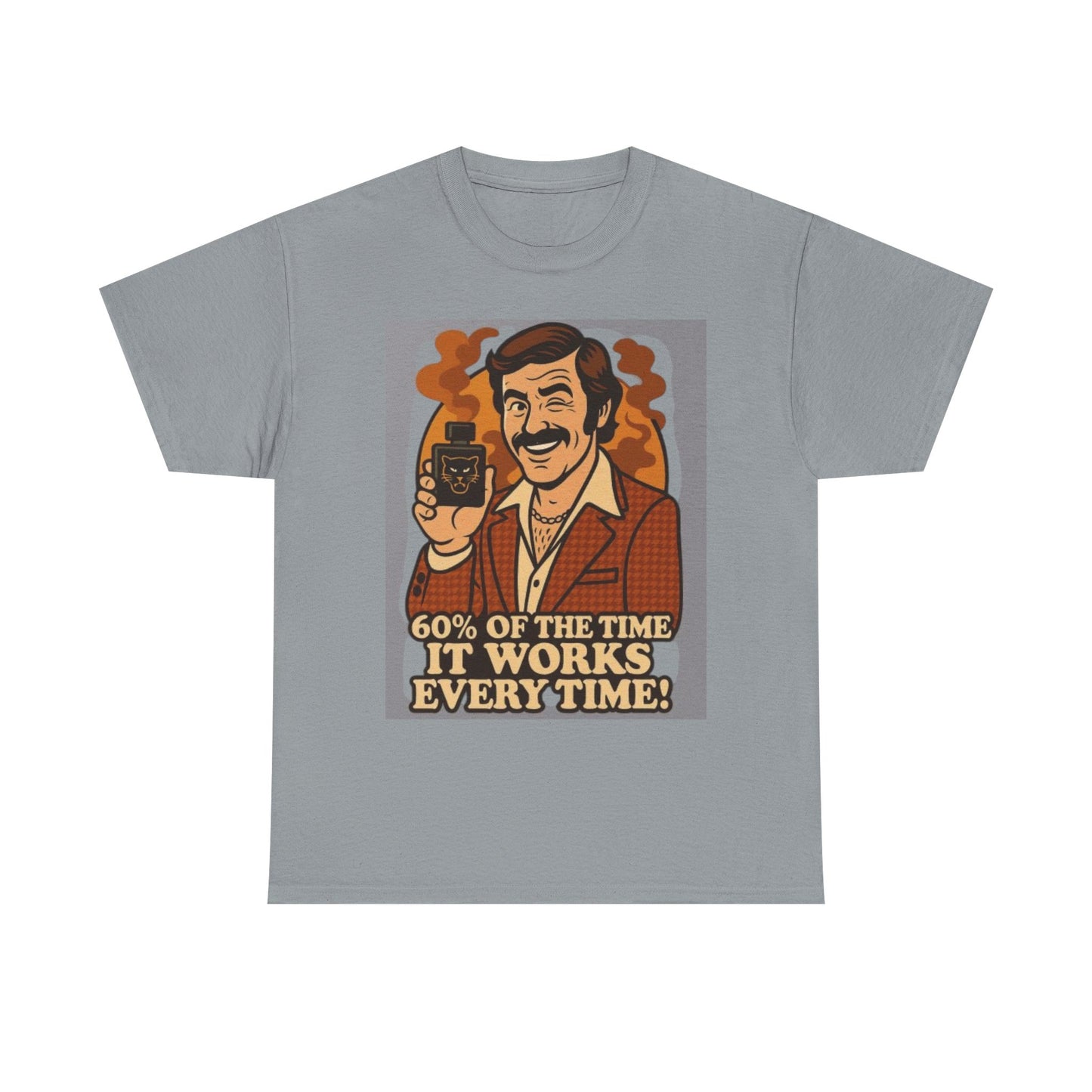 Anchorman Sex Panther Graphic T-Shirt Unisex Heavy Cotton Tee GIFT NEW