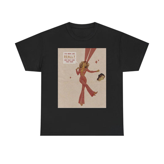 Really Into Myself Graphic T-Shirt Womens Comfy Cotton Tee NEW