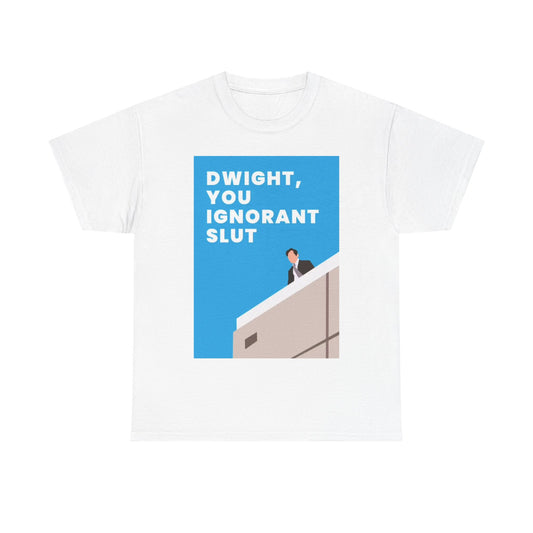 The Office Tshirt Dwight and Michael Comedy Tv series Dunder Mifflin Unisex Tee