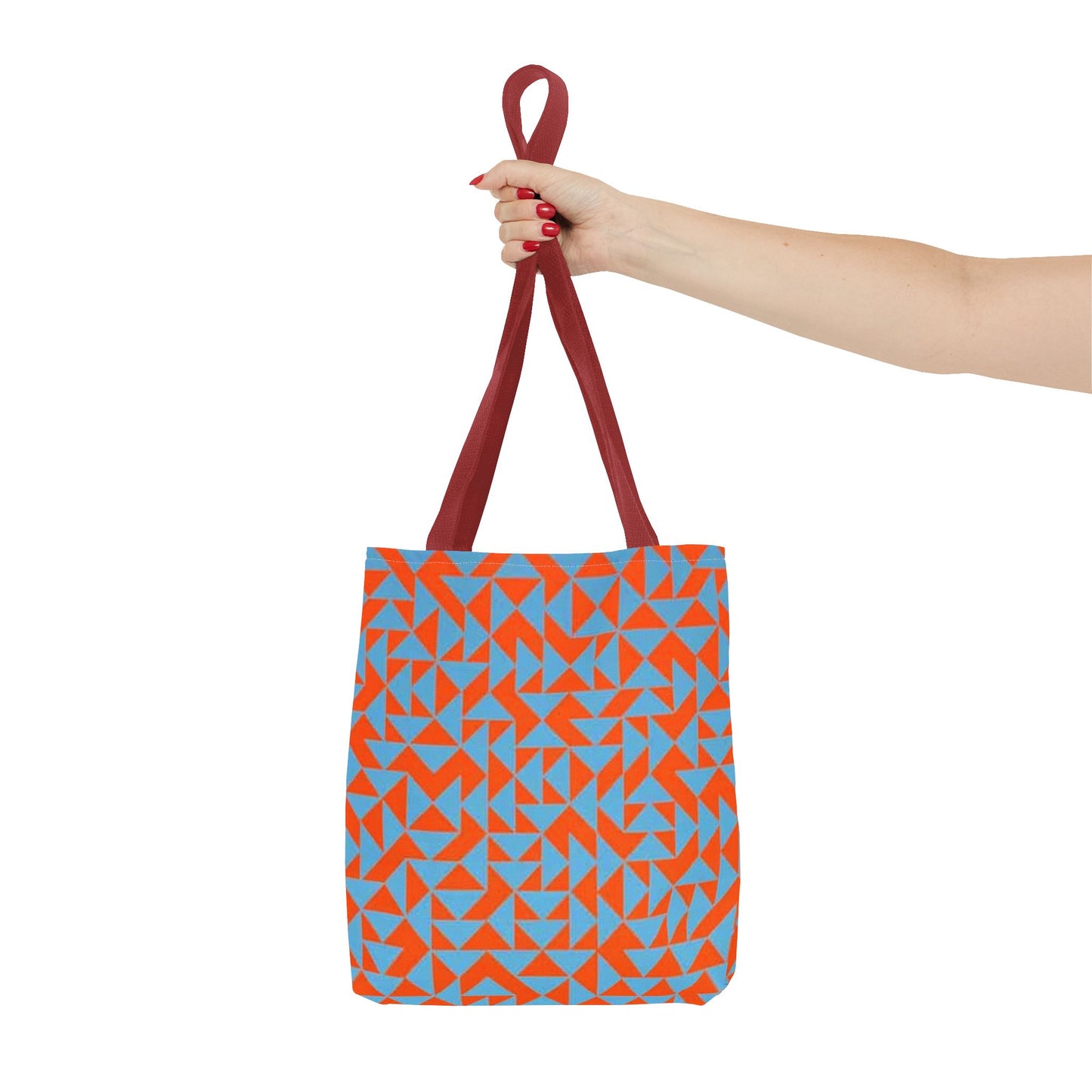 Orange And Blue BRAND NEW Modern Purse - Pocketbook - Travel Tote Bag (AOP)