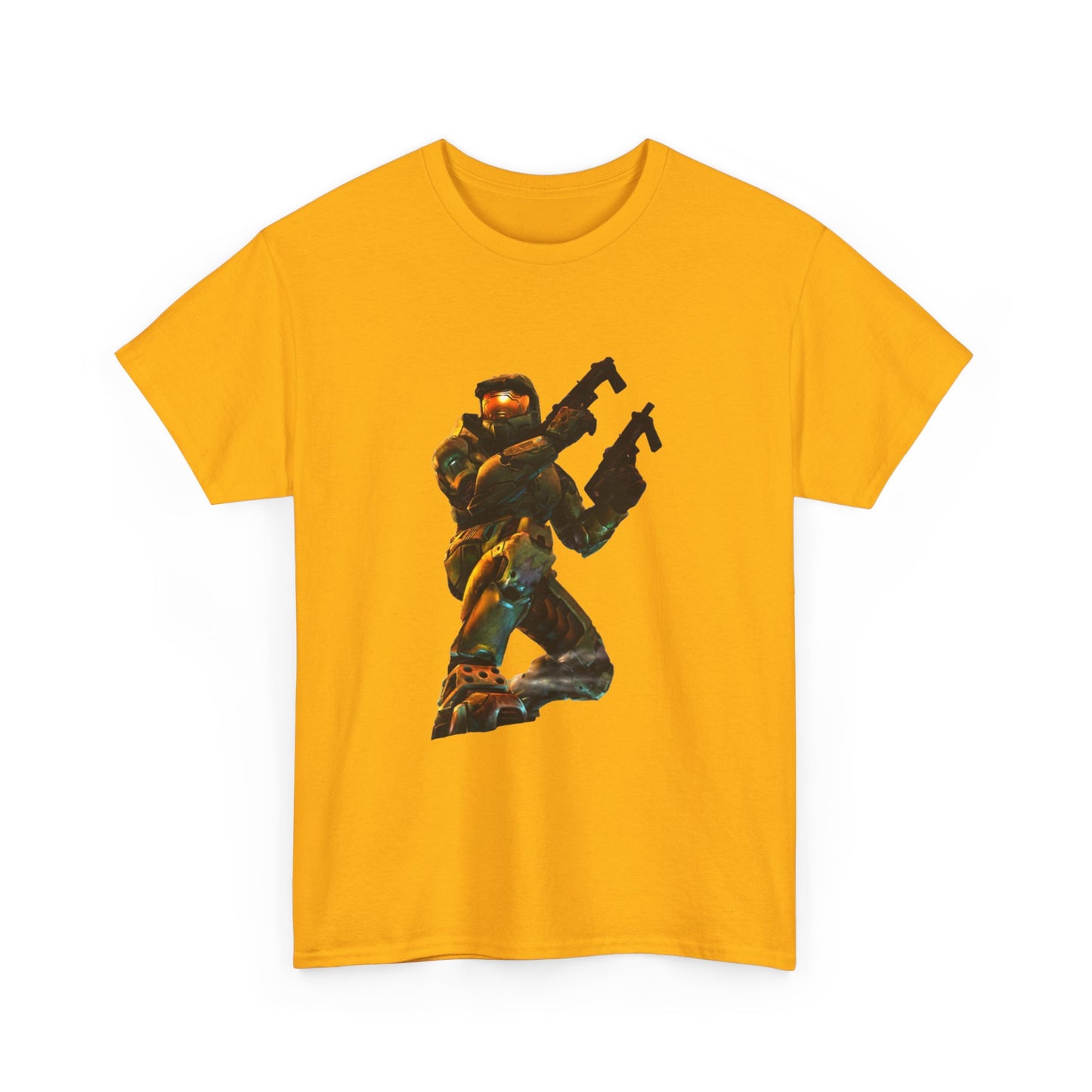 Halo Master chief Tshirt Xbox Retro Gaming Vintage Unisex Heavy Cotton Tee
