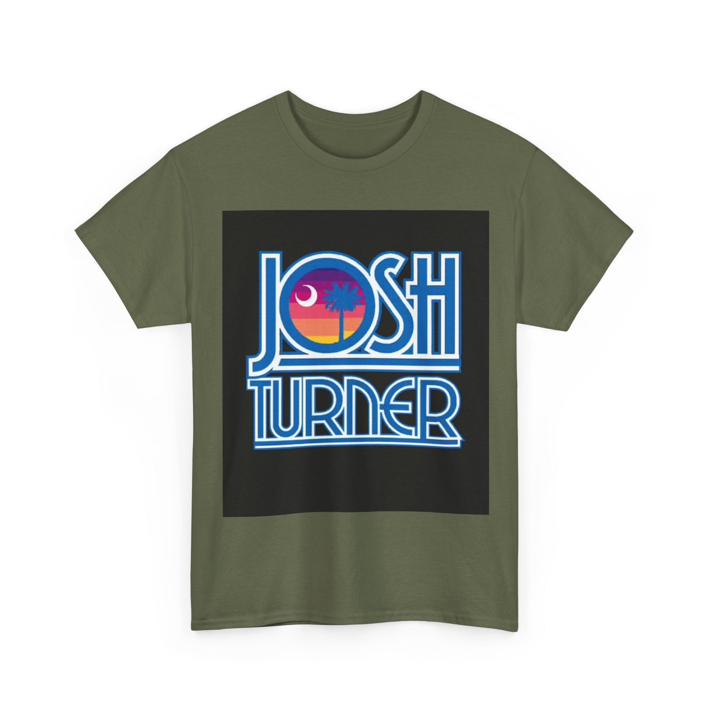 Josh Turner Tshirt Country Folk Blues Graphic Music Unisex Heavy Cotton Tee