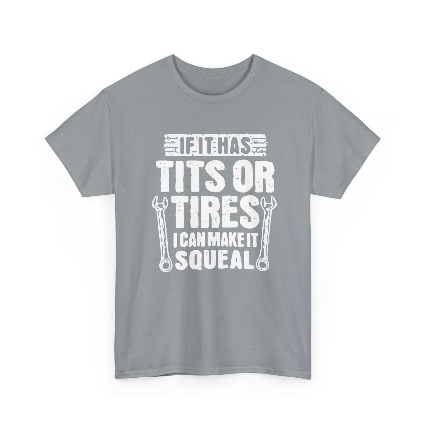 Tits Or Tires Funny Sex Jokes Graphic T Shirt NEW ADULT