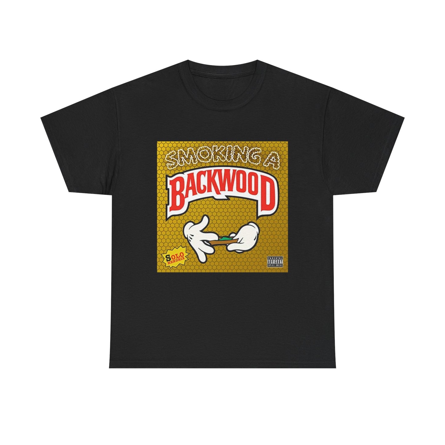 Backwoods Blunt Tshirt Rolling Up 420 Funny Graphic Unisex Heavy Cotton Tee