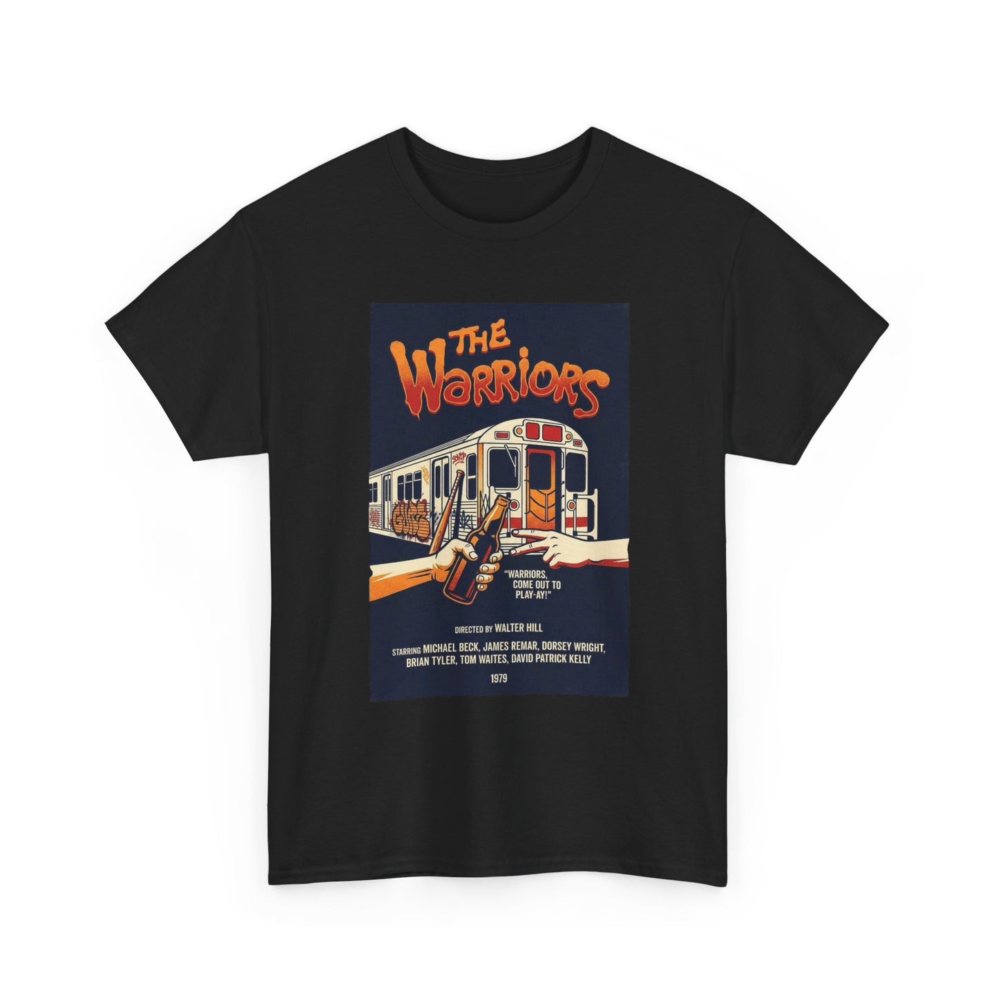 The Warriors Vintage Graphic T Shirt NEW Adult Unisex Heavy Cotton Tee
