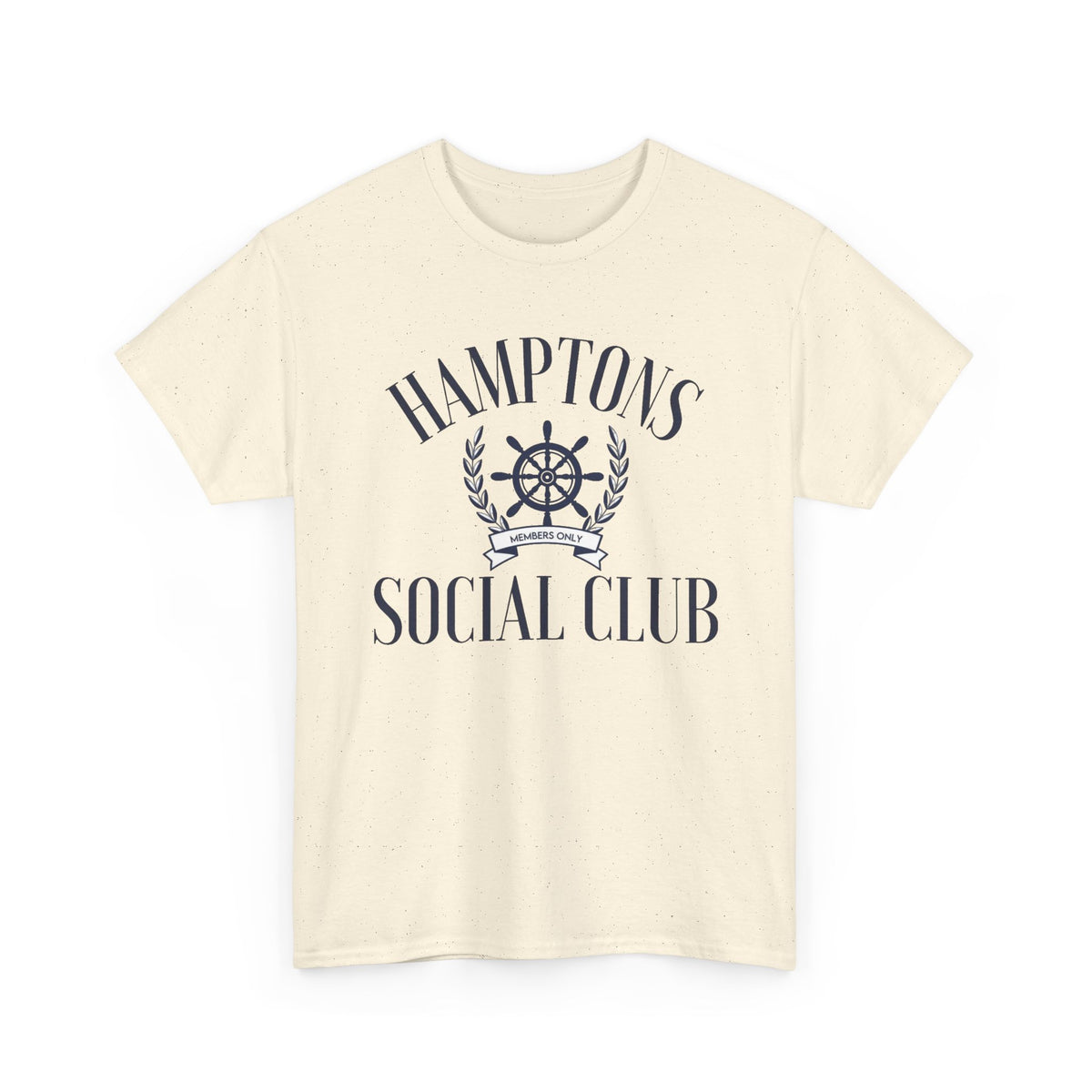 Hampton's Social Club Graphic T Shirt Men's Vintage Heavy Cotton Tee