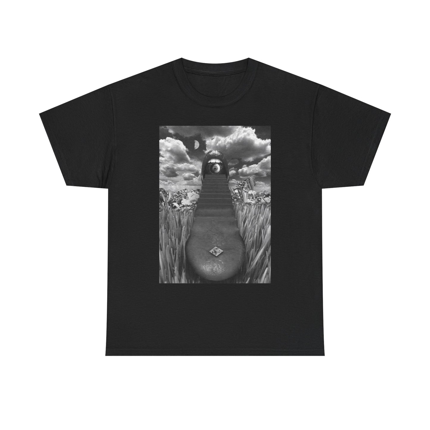 Acid Tongue Trip Funny Graphic T Shirt Unisex Heavy Cotton Tee