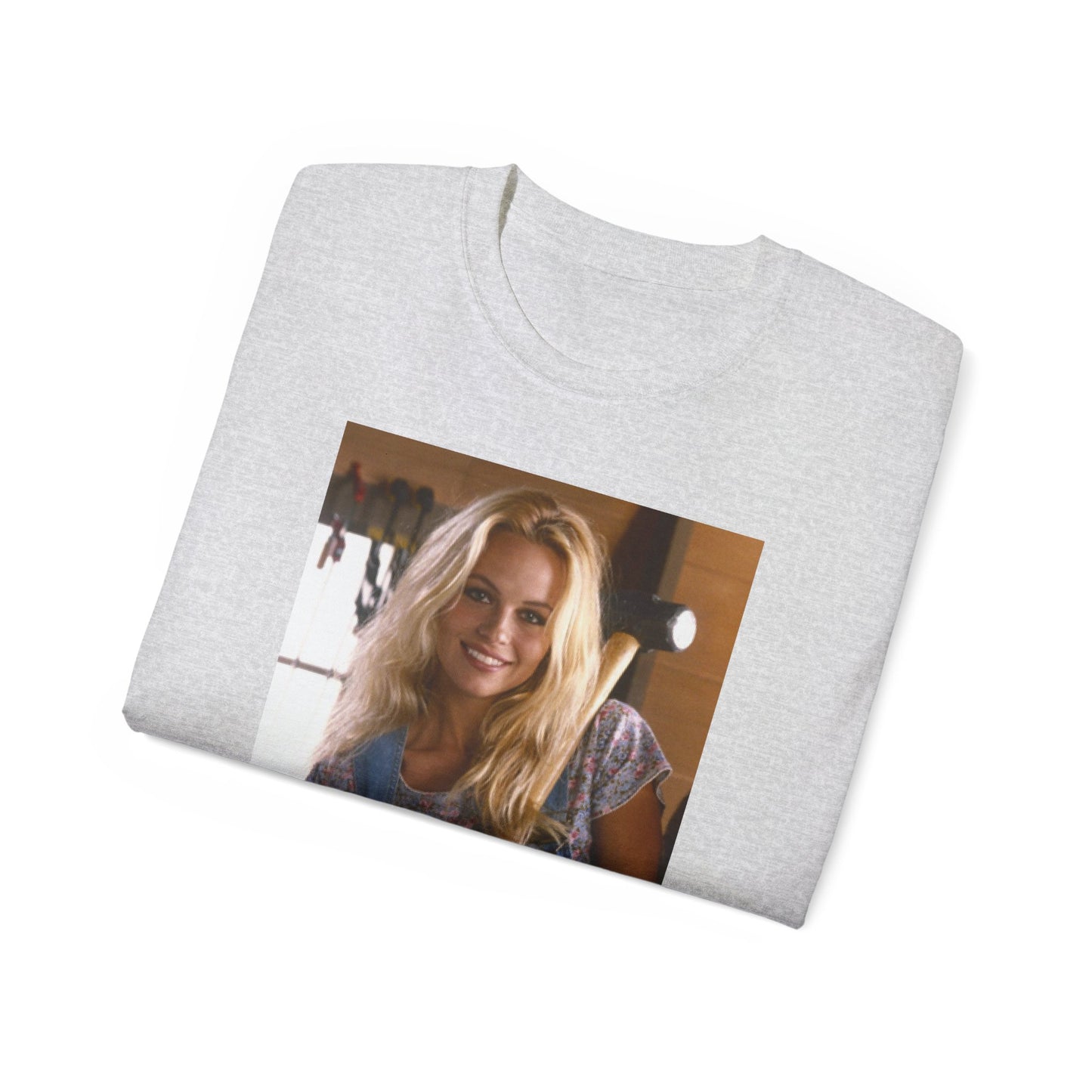 Pam Anderson playboy tool time 90s vintage Unisex Ultra Cotton Tee