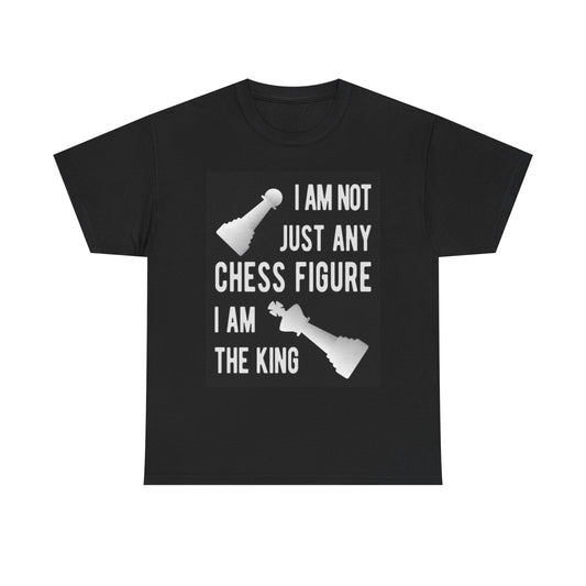 Funny Chess Graphic T Shirt King And Queen Vintage Unisex Heavy Cotton Tee