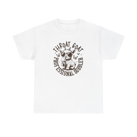 Throat Goat Funny Sex Graphic T Shirt S-5XL NEW Unisex Heavy Cotton Tee
