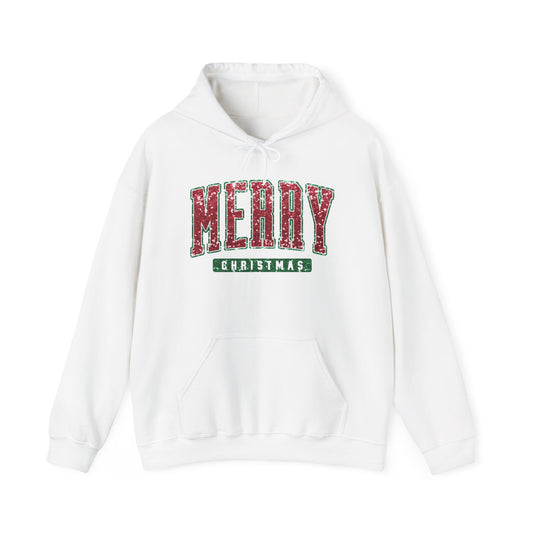 Merry Christmas Festive Graphic Hoodie Unisex Heavy Blend™ Hooded Sweatshirt NEW