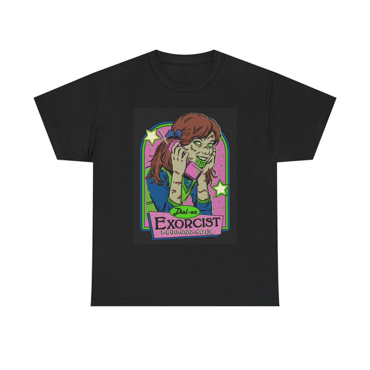 Exorcist Graphic T Shirt Funny Vintage Art Comedy Unisex Heavy Cotton Tee