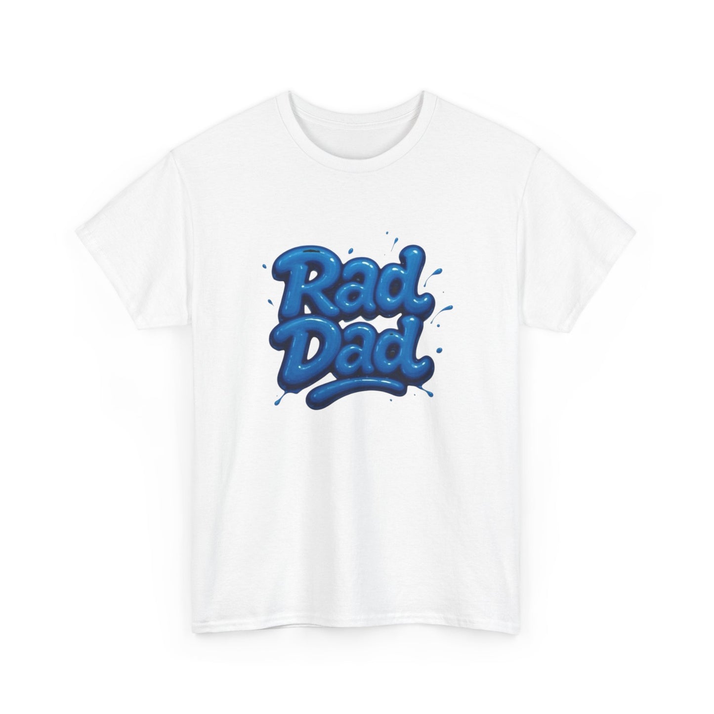 Rad Dad Graphic T Shirt New Adult Unisex Heavy Cotton Tee