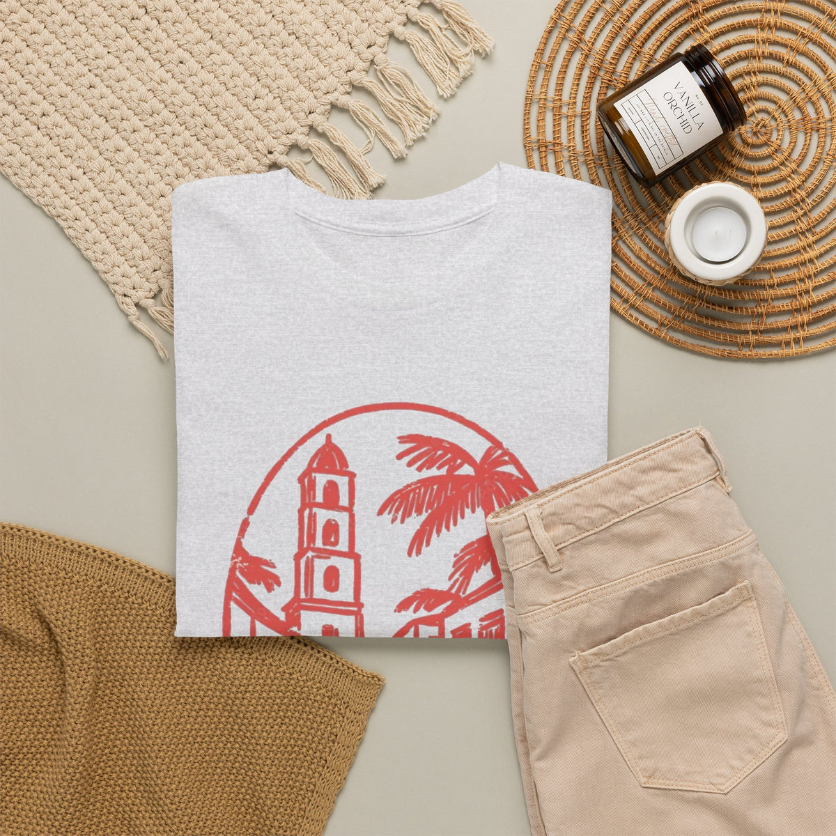 Cuba Graphic T Shirt Men's Retro Travel Heavy Cotton Tee