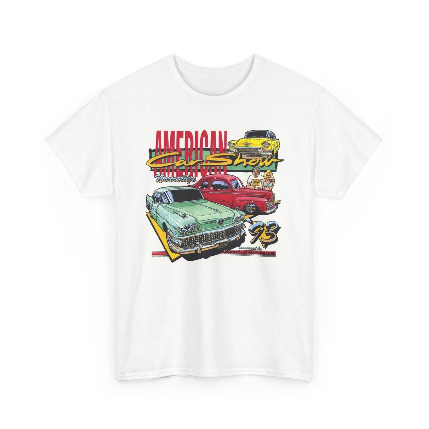 Retro Car Show Tee, Muscle Car Cruise Ins, Unisex T-Shirt for Car Enthusiasts 3