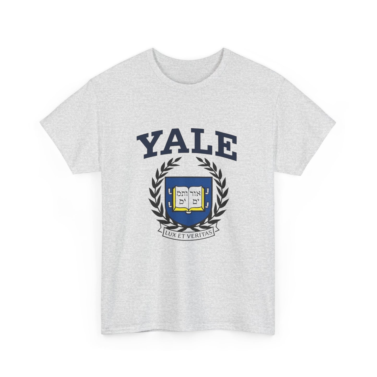 Yale Logo College Graphic T Shirt ADULT NEW