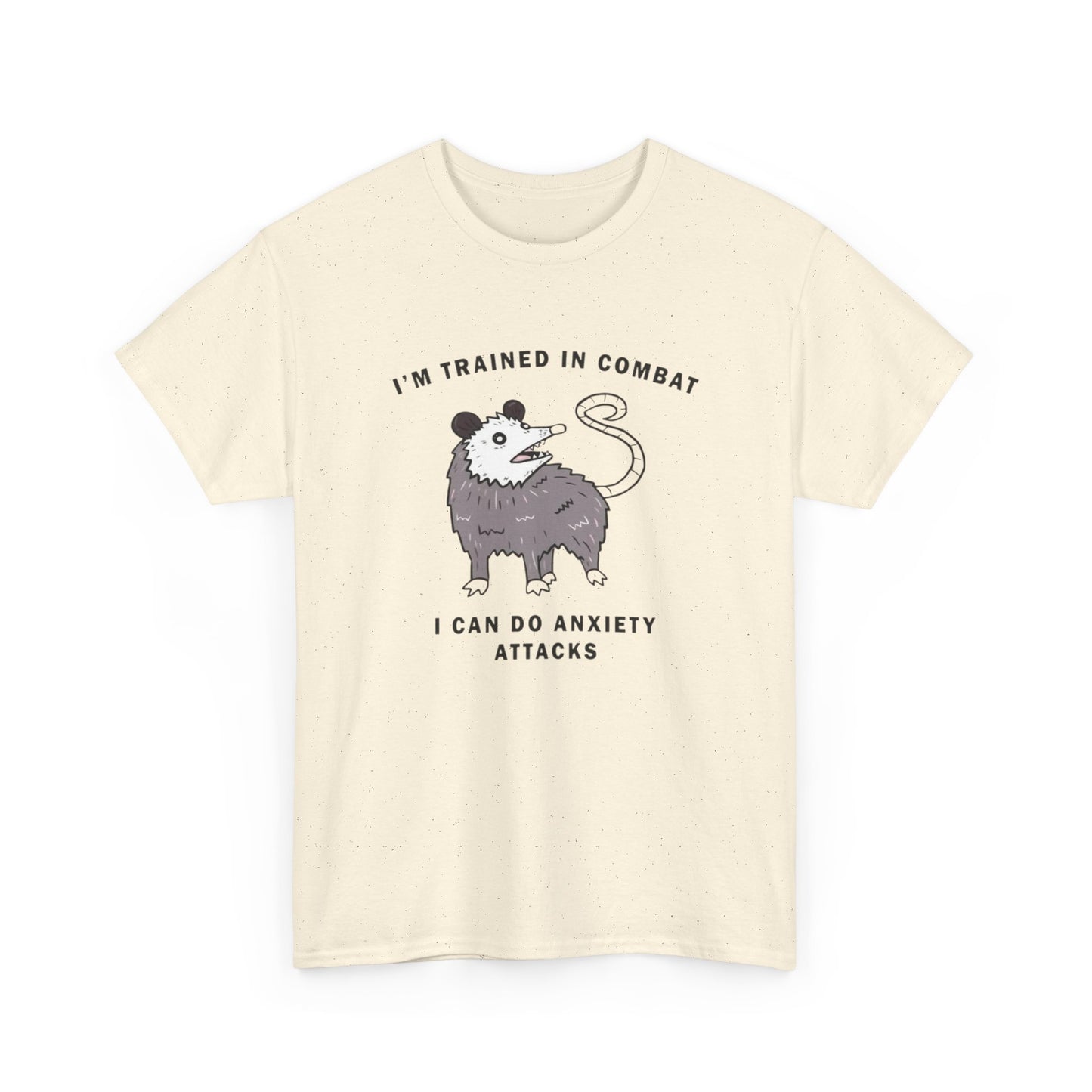 I Can Do Anxiety Attacks Funny Graphic T Shirt Unisex Heavy Cotton Tee