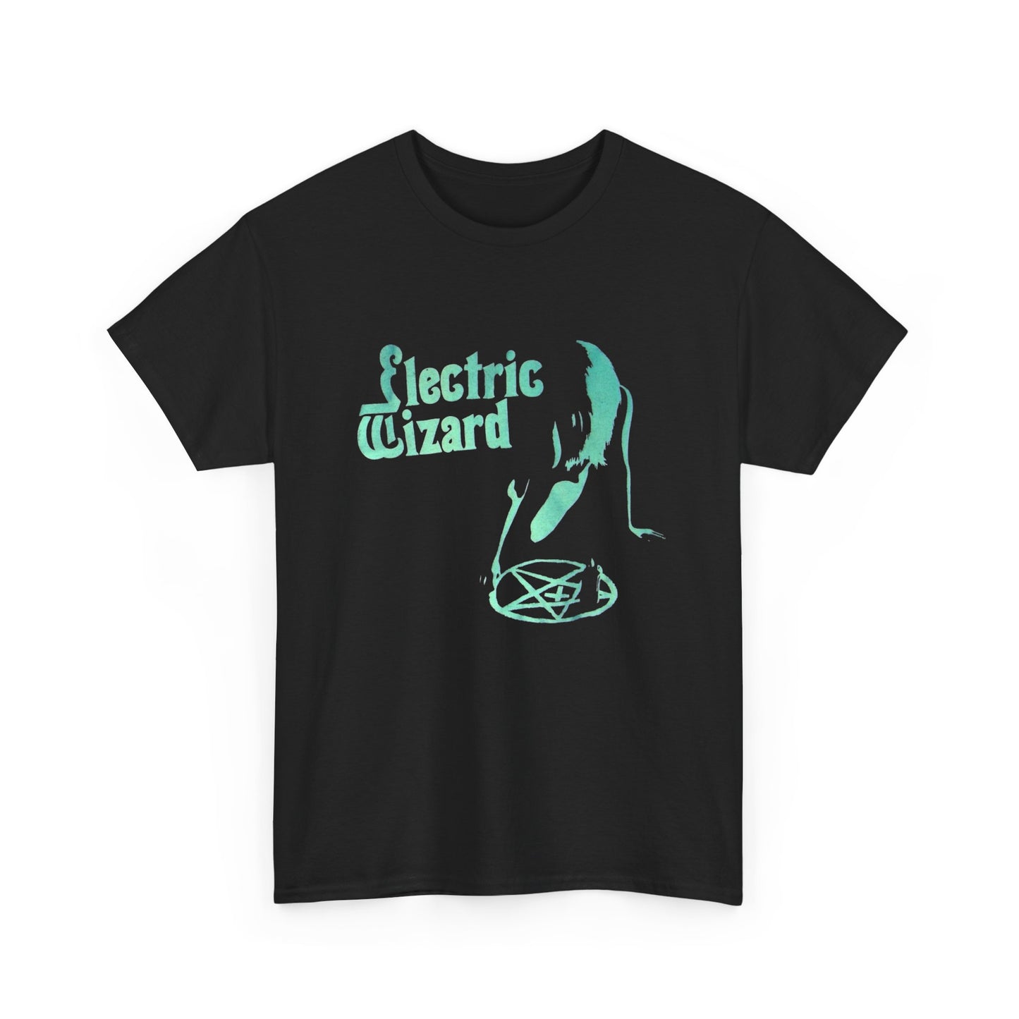 Electric Wizard Retro Merch Graphic T Shirt Unisex Heavy Cotton Tee