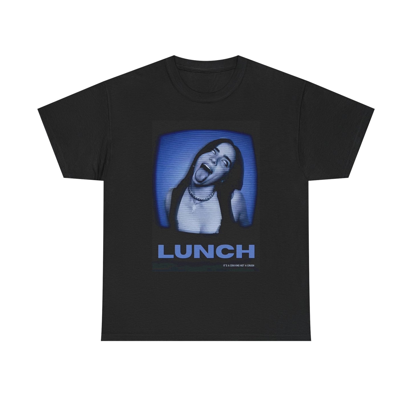 Lunch Billie Album Cover T Shirt BRAND NEW Apparel Unisex Graphic Tee USA