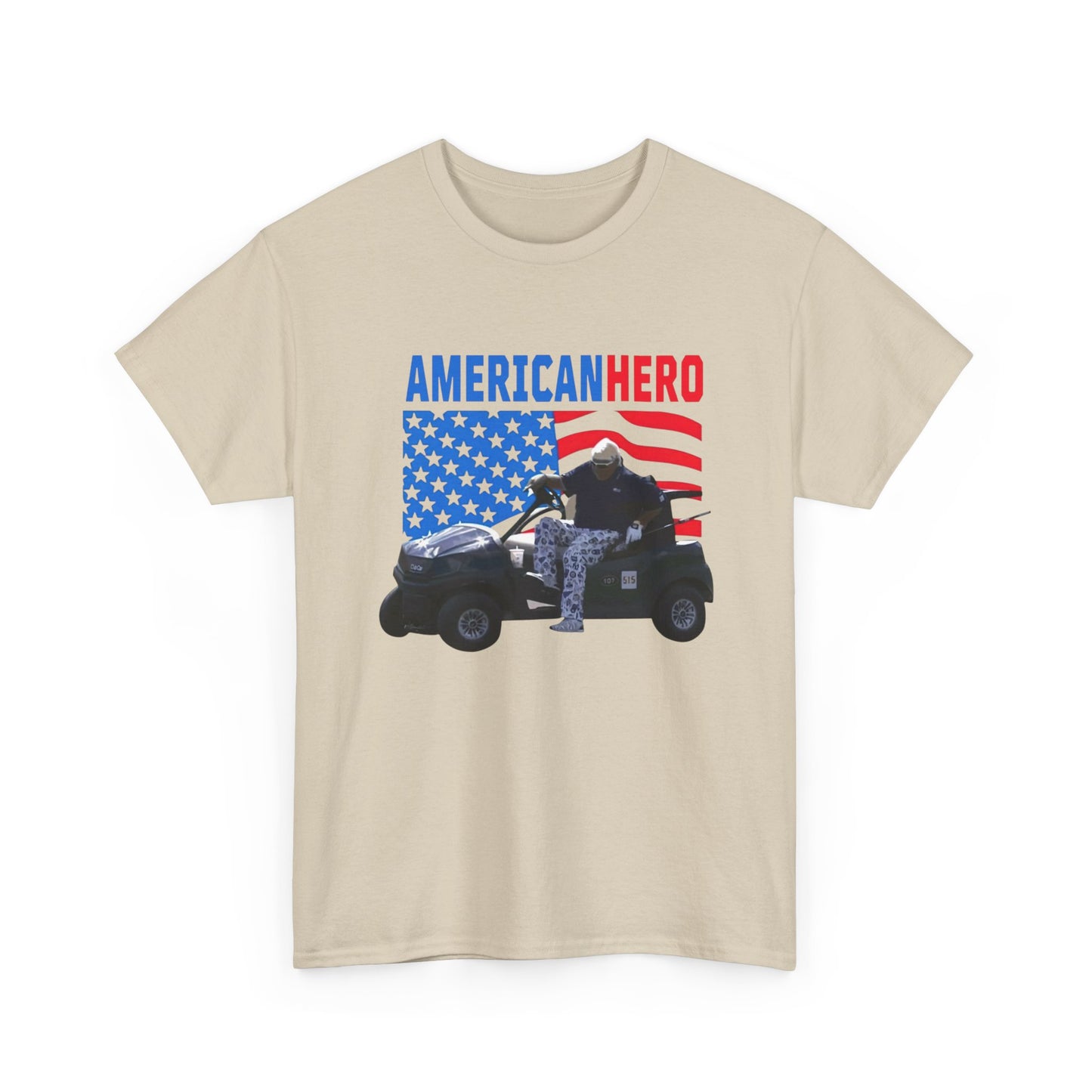 John Daly American Golf Hero Vintage T Shirt Unisex Heavy Cotton Tee Gift