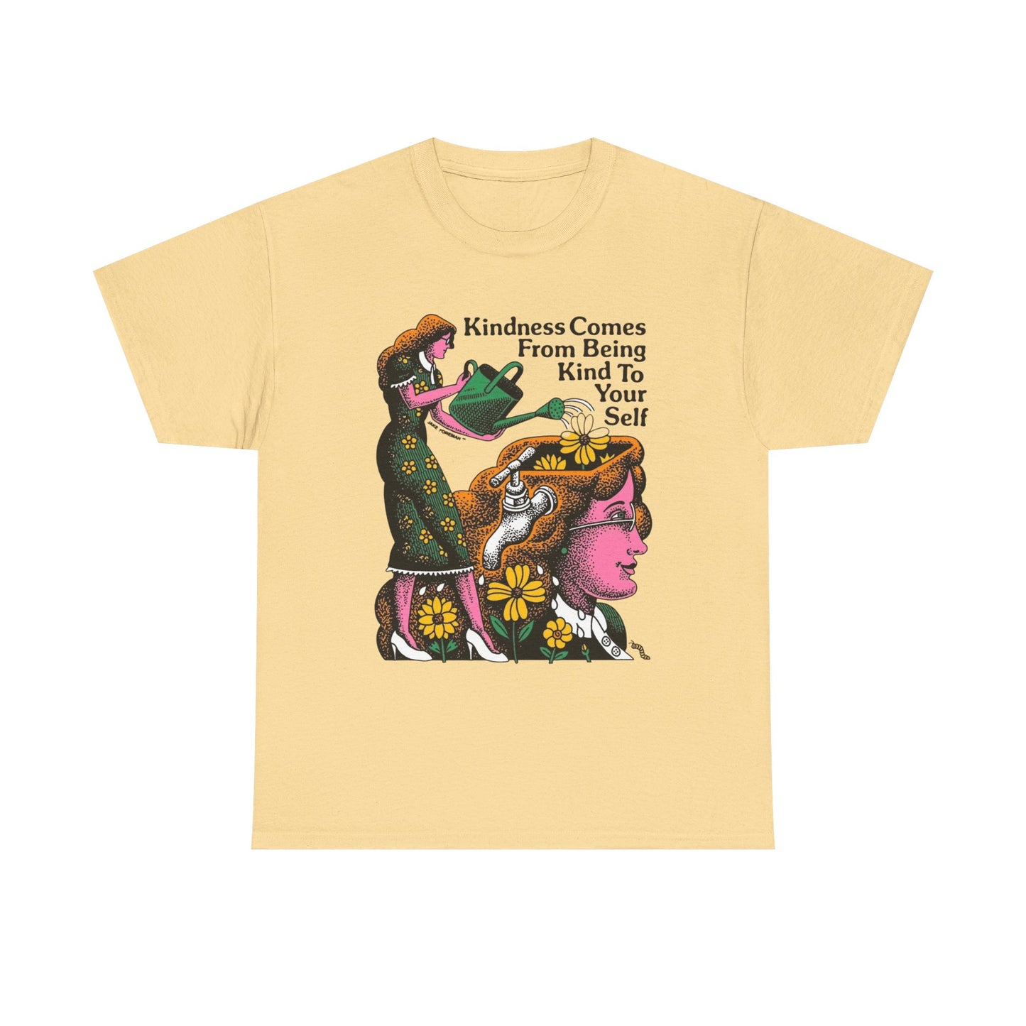 Be Kind To Yourself Graphic T Shirt Unisex Heavy Cotton Tee Gift Vintage