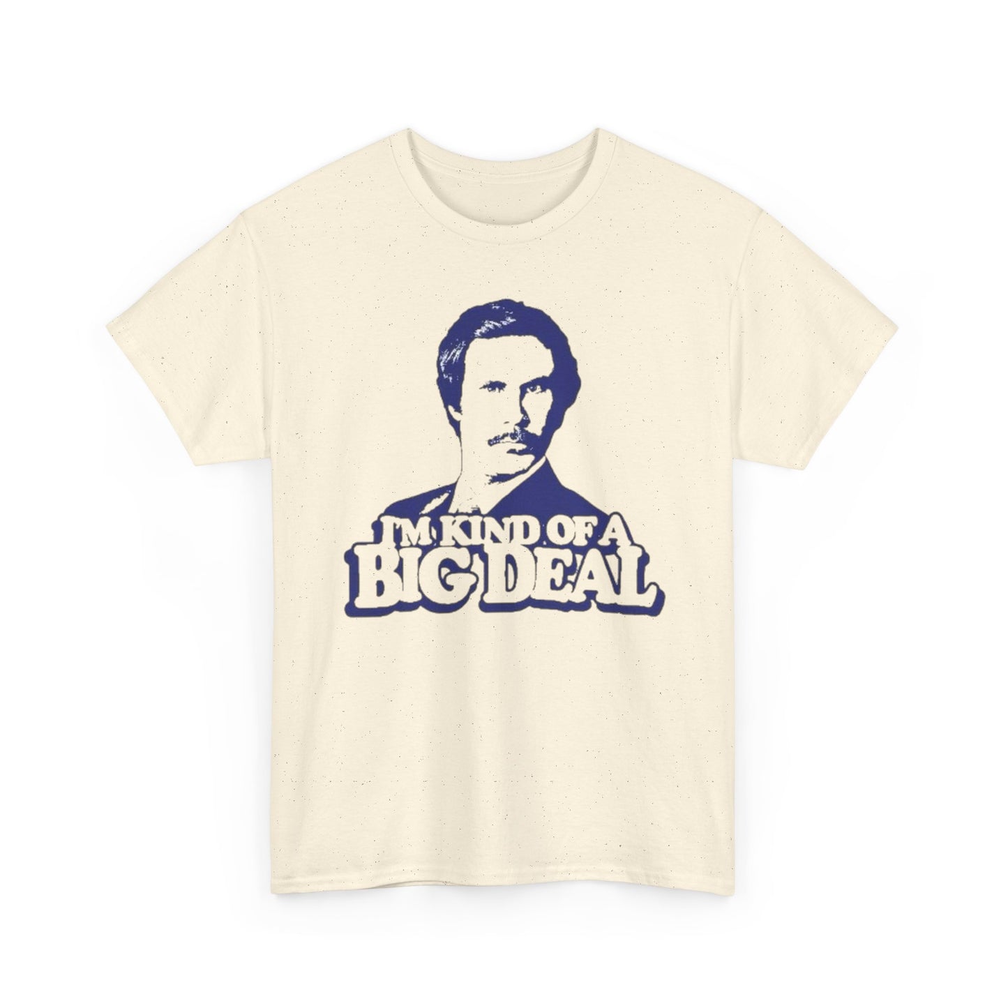 Ron Burgundy Funny Comedy Anchorman Graphic T Shirt Unisex Heavy Cotton Tee