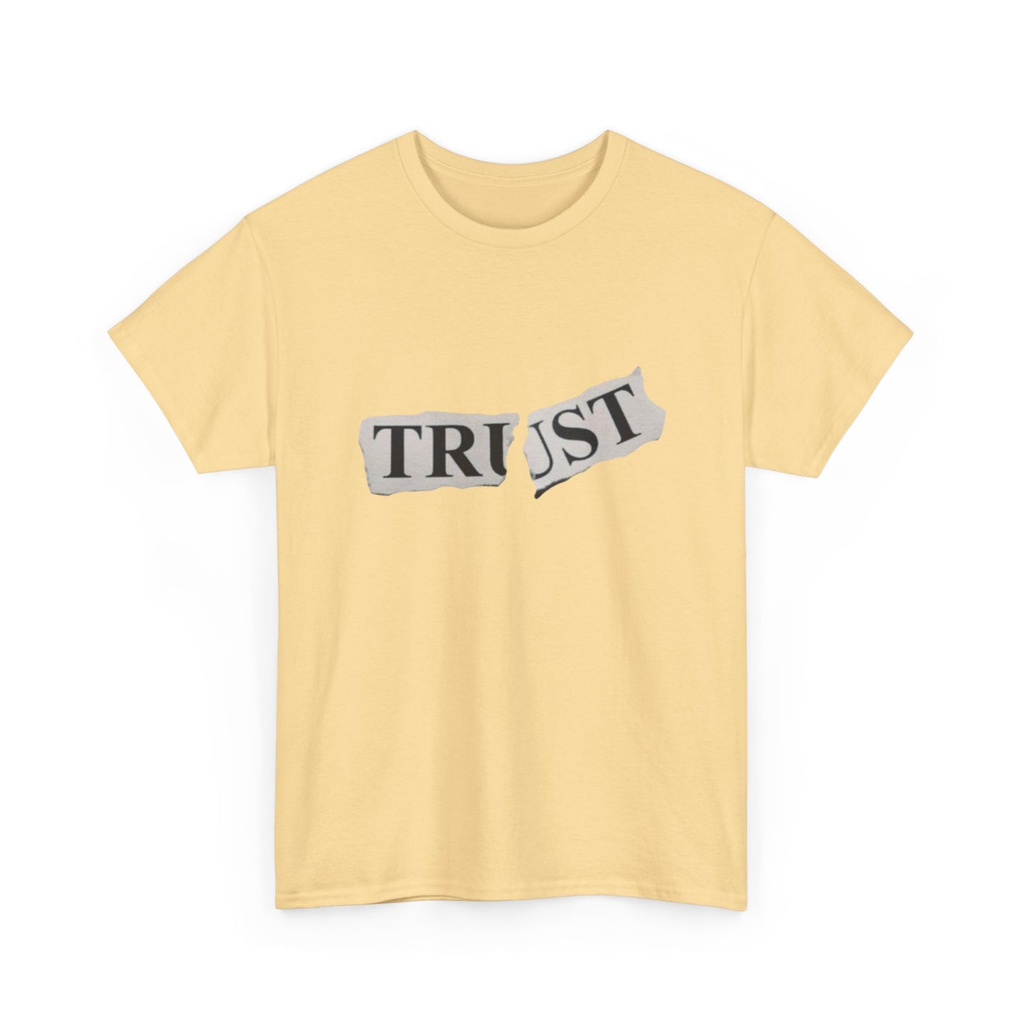 Broken Trust Graphic T Shirt NEW GIFT Unisex Heavy Cotton Tee