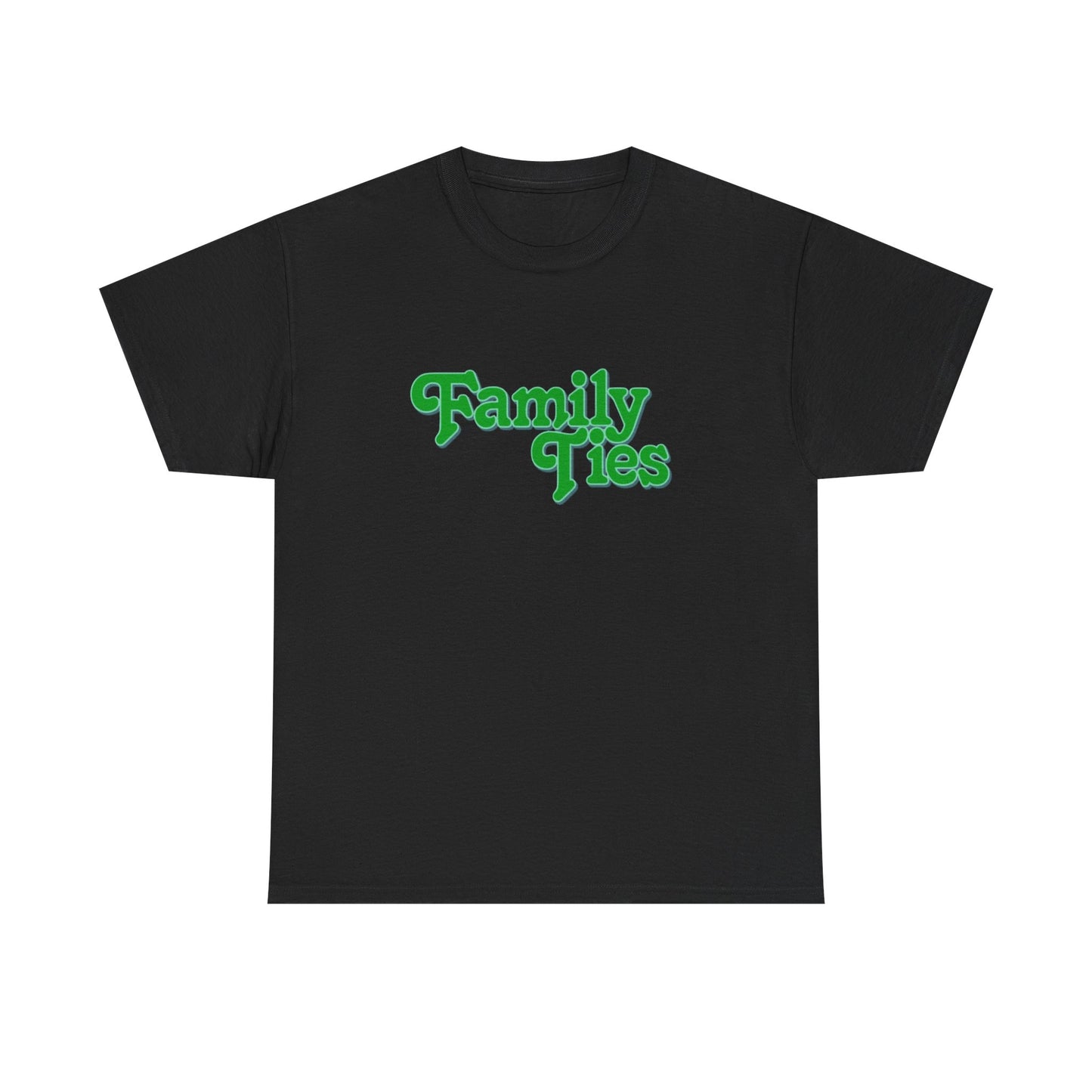 Family Ties Graphic T Shirt Vintage Retro Tv Series Unisex Heavy Cotton Tee