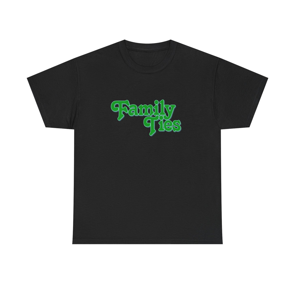 Family Ties Graphic T Shirt Vintage Retro Tv Series Unisex Heavy Cotton Tee