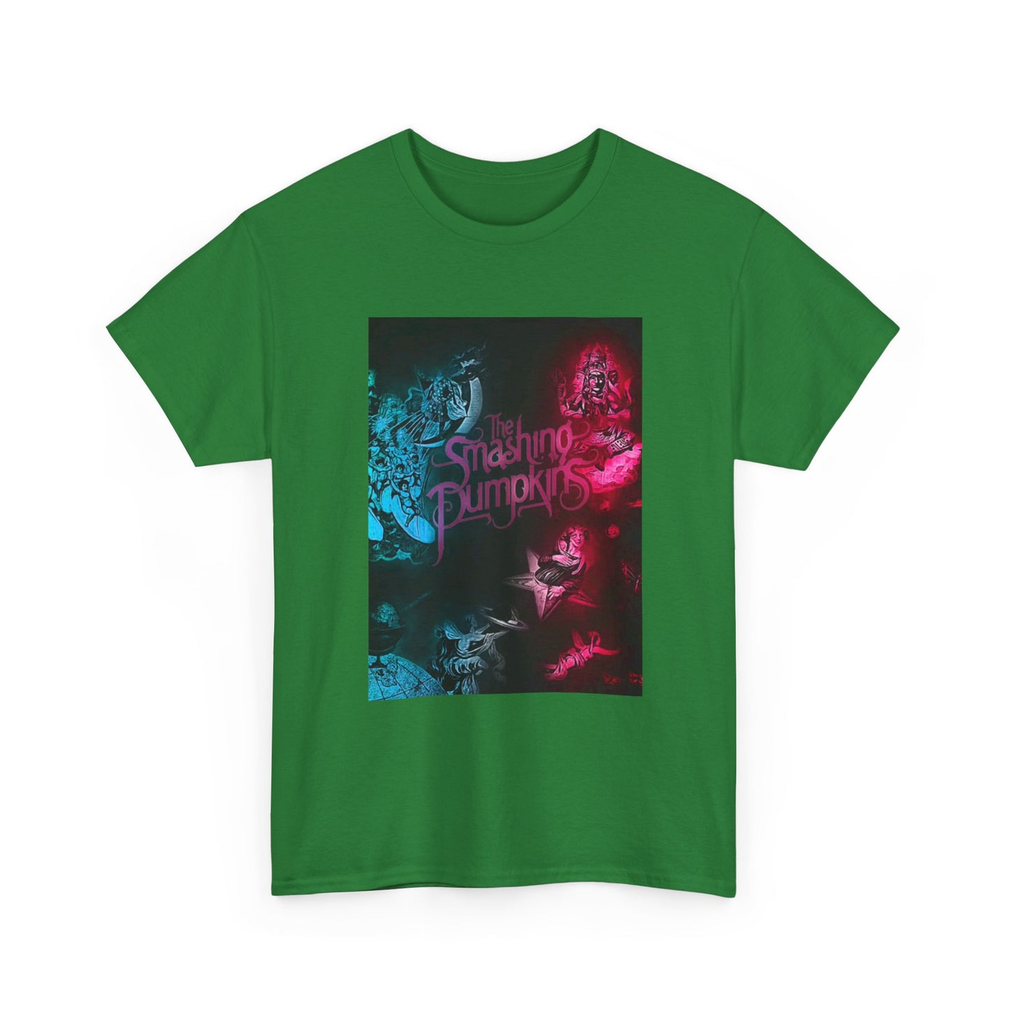 The Smashing Pumpkins Tshirt Vintage Merch Neon Unisex Heavy Cotton Tee
