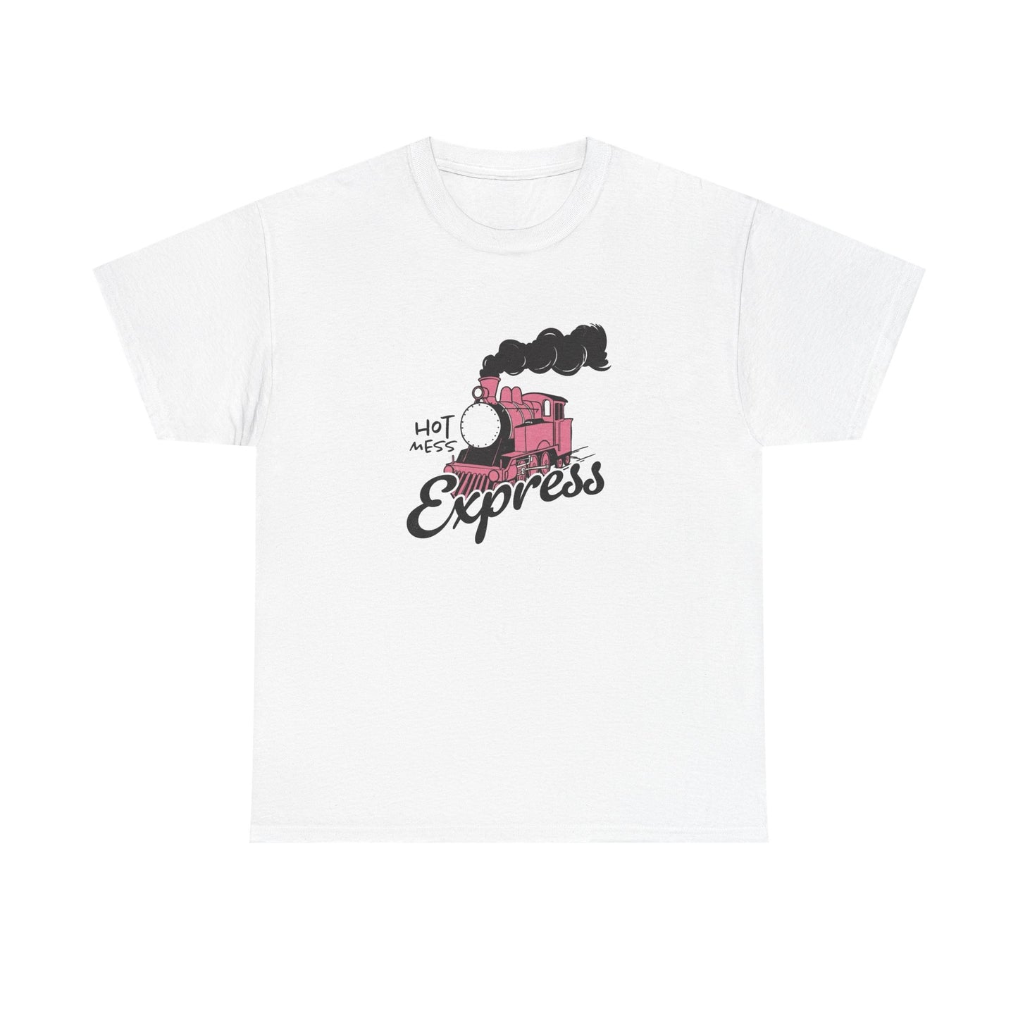 Hot Mess Express Womens Graphic T Shirt NEW Unisex Heavy Cotton Tee