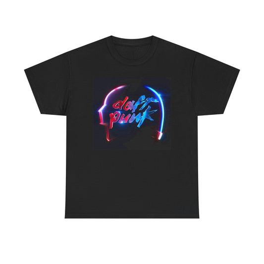 Daft Punk Tshirt EDM Techno Tour Merch Unisex Heavy Cotton Tee