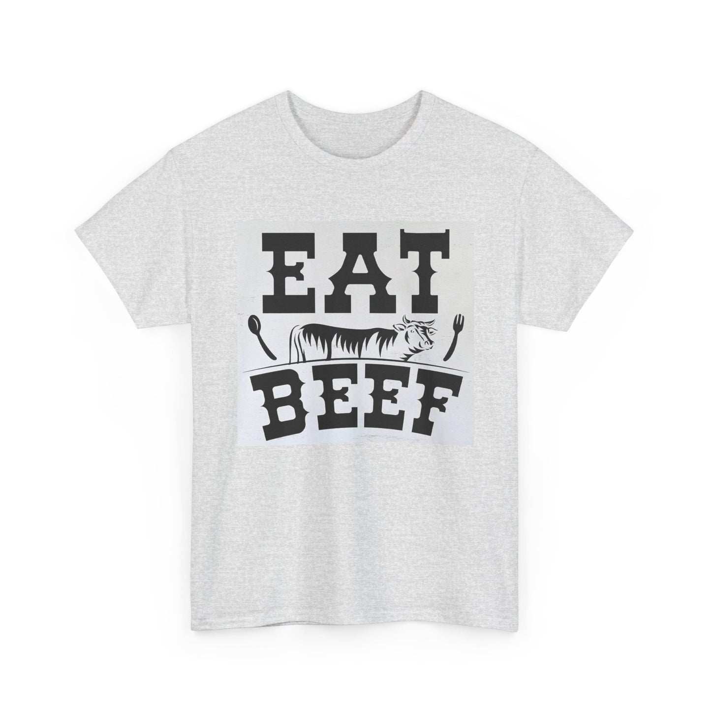 Eat Beef Tshirt Support Farmers Cattle Farms Animals Cows Steak Unisex Grill