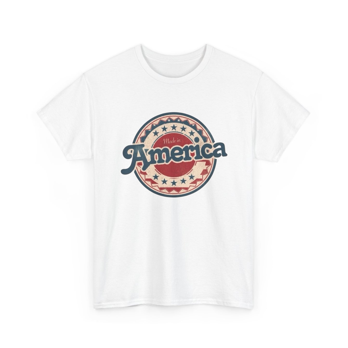 Made In America Graphic T Shirt Unisex NEW Heavy Cotton Tee