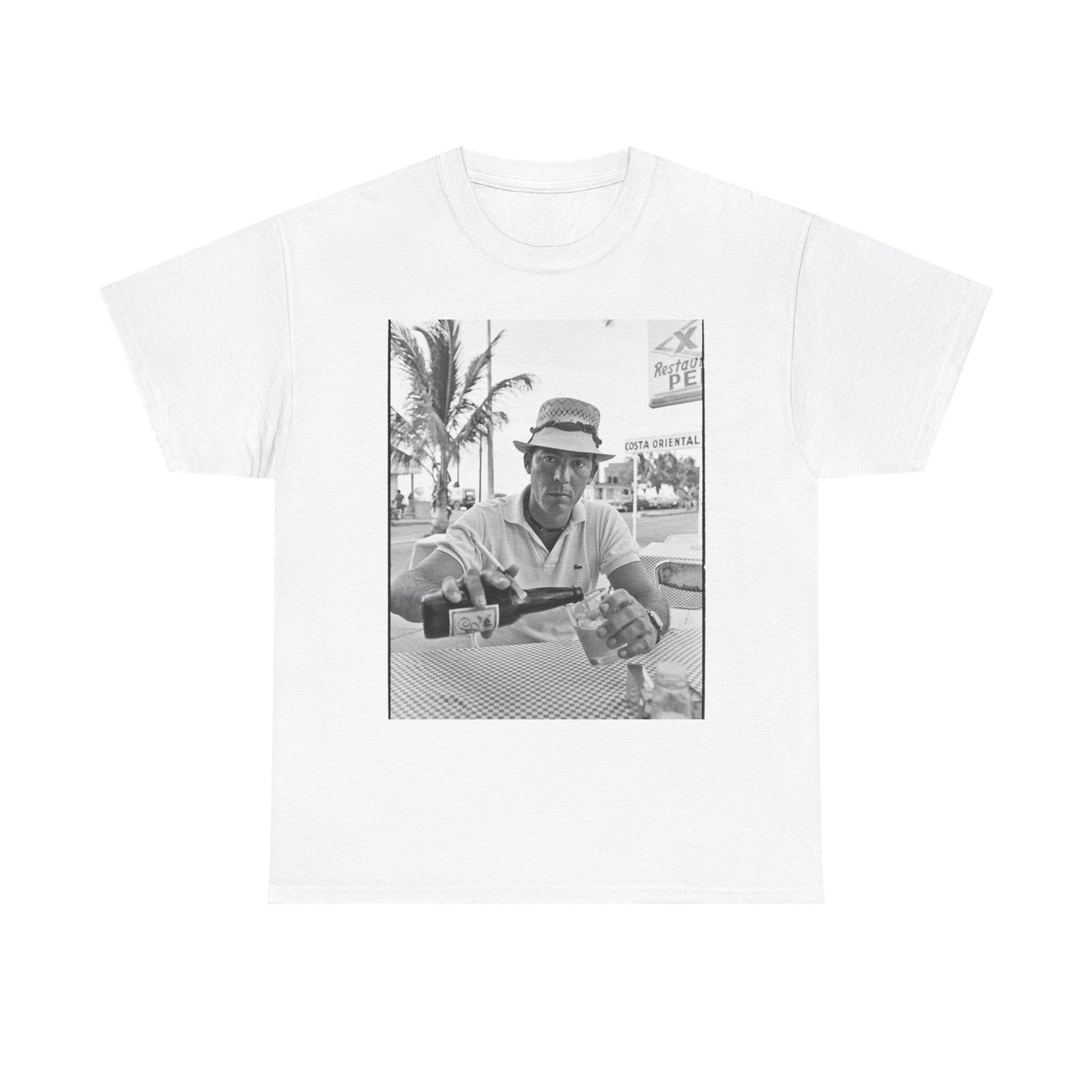 Hunter S Thompson Graphic T Shirt Vintage Florida Unisex Heavy Cotton Tee