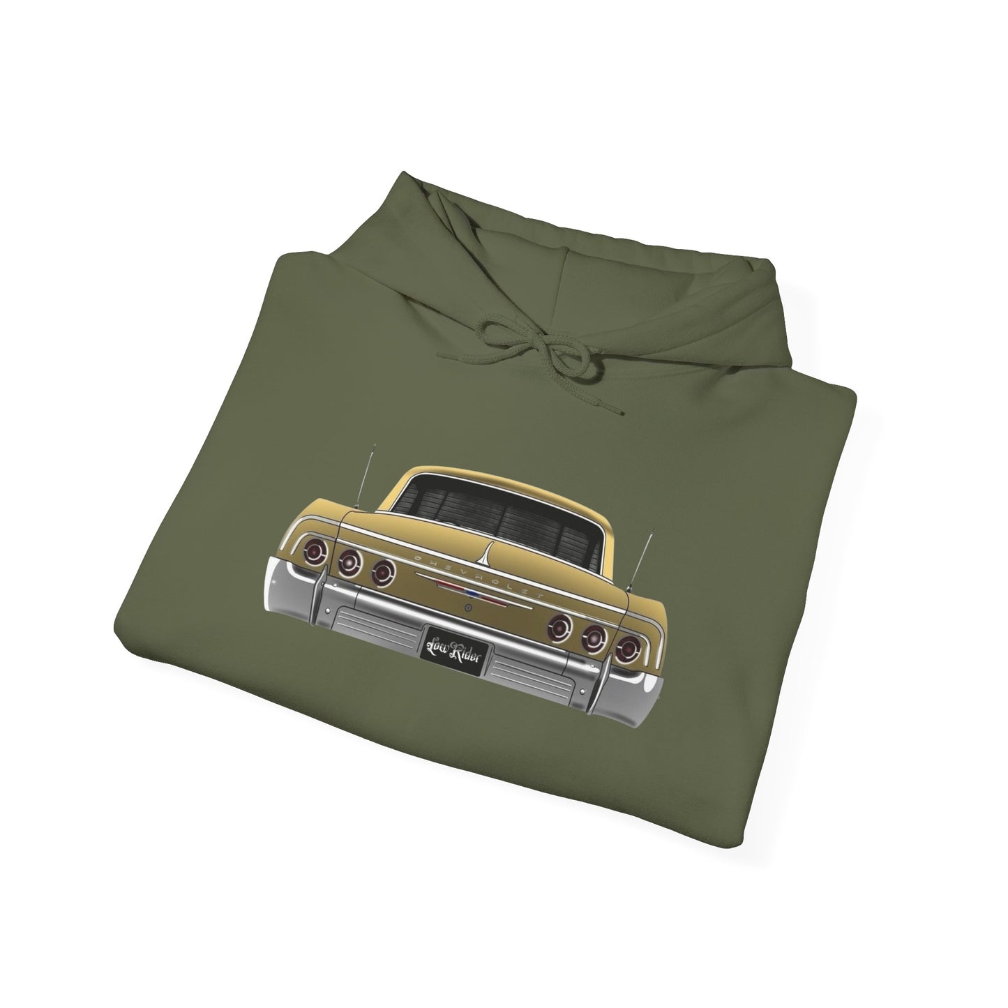 64 Impala Lowrider Graphic Hoodie NEW Unisex Heavy Hooded Sweatshirt