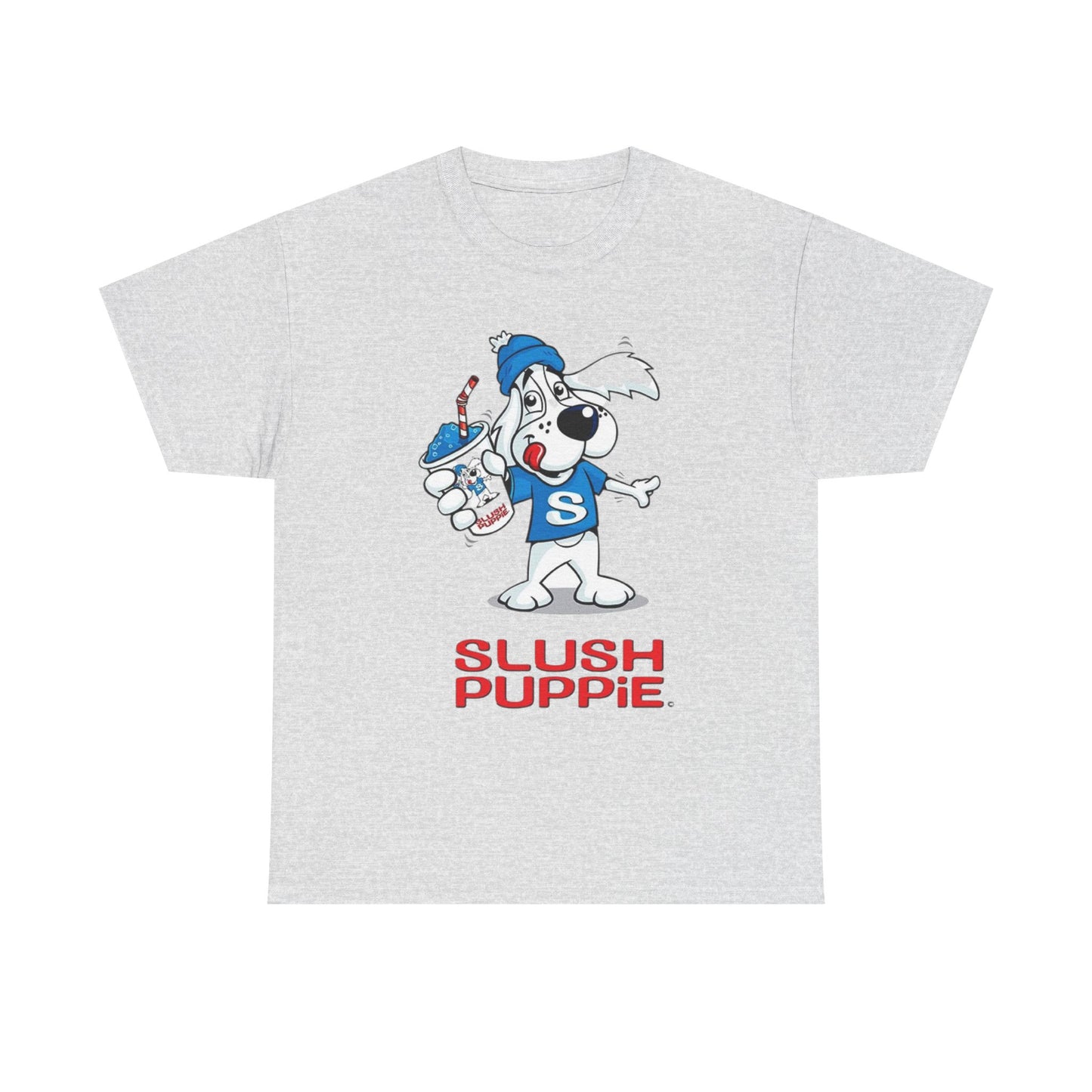 Slush Puppie Vintage Logo Graphic T Shirt S-5XL NEW Unisex Heavy Cotton Tee